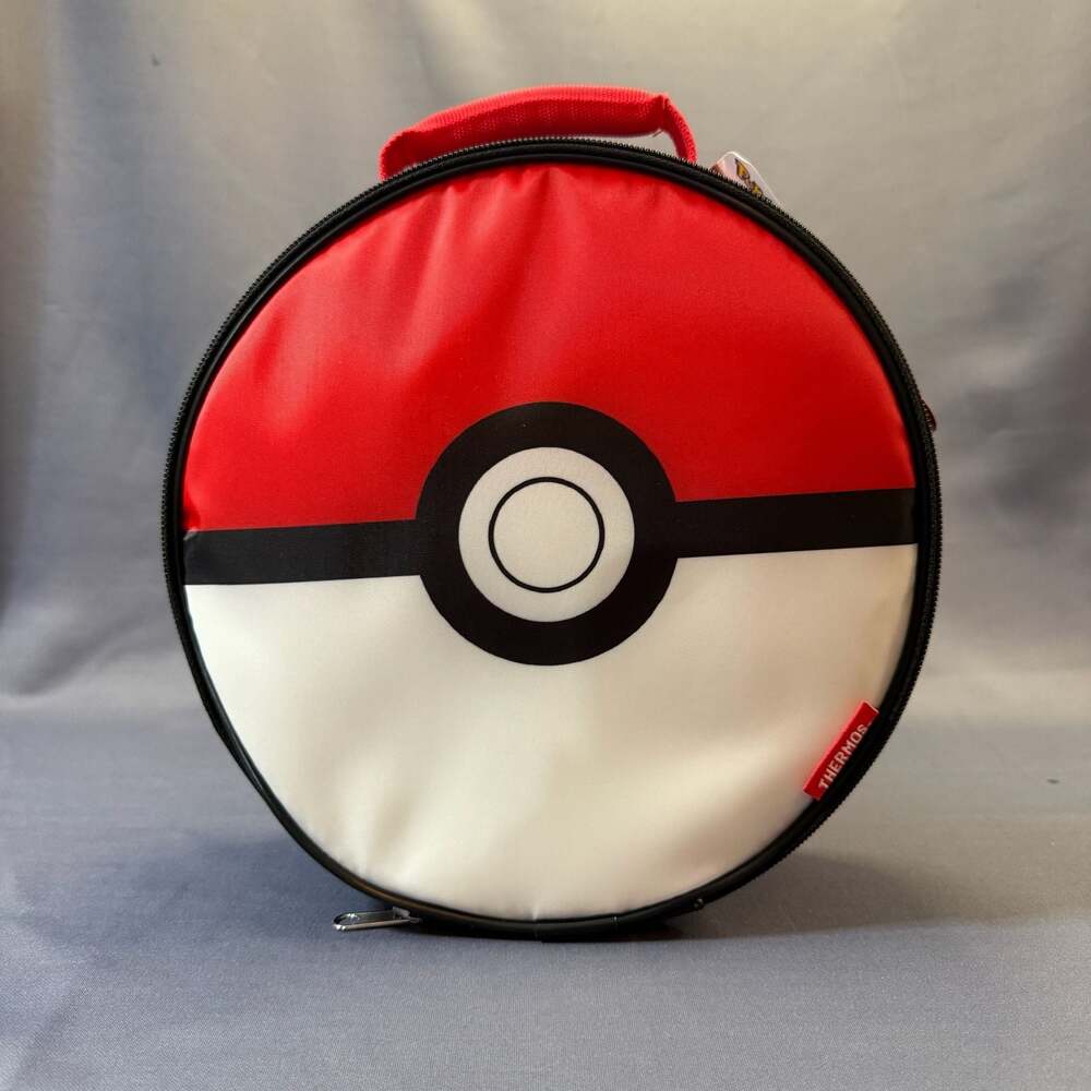 Thermos Pokemon Poke Ball Shaped Soft Insulated Lunch Box